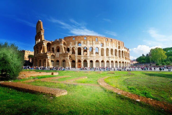 Colosseum in Rome, Italy